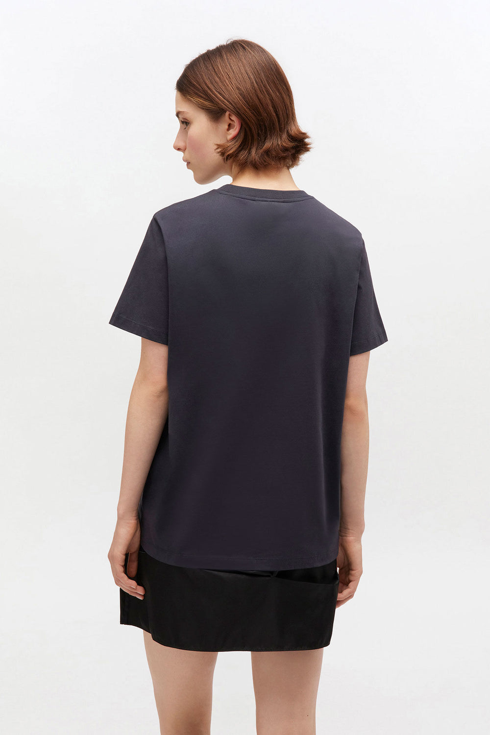 GANNI Sale Black Rose T-shirt