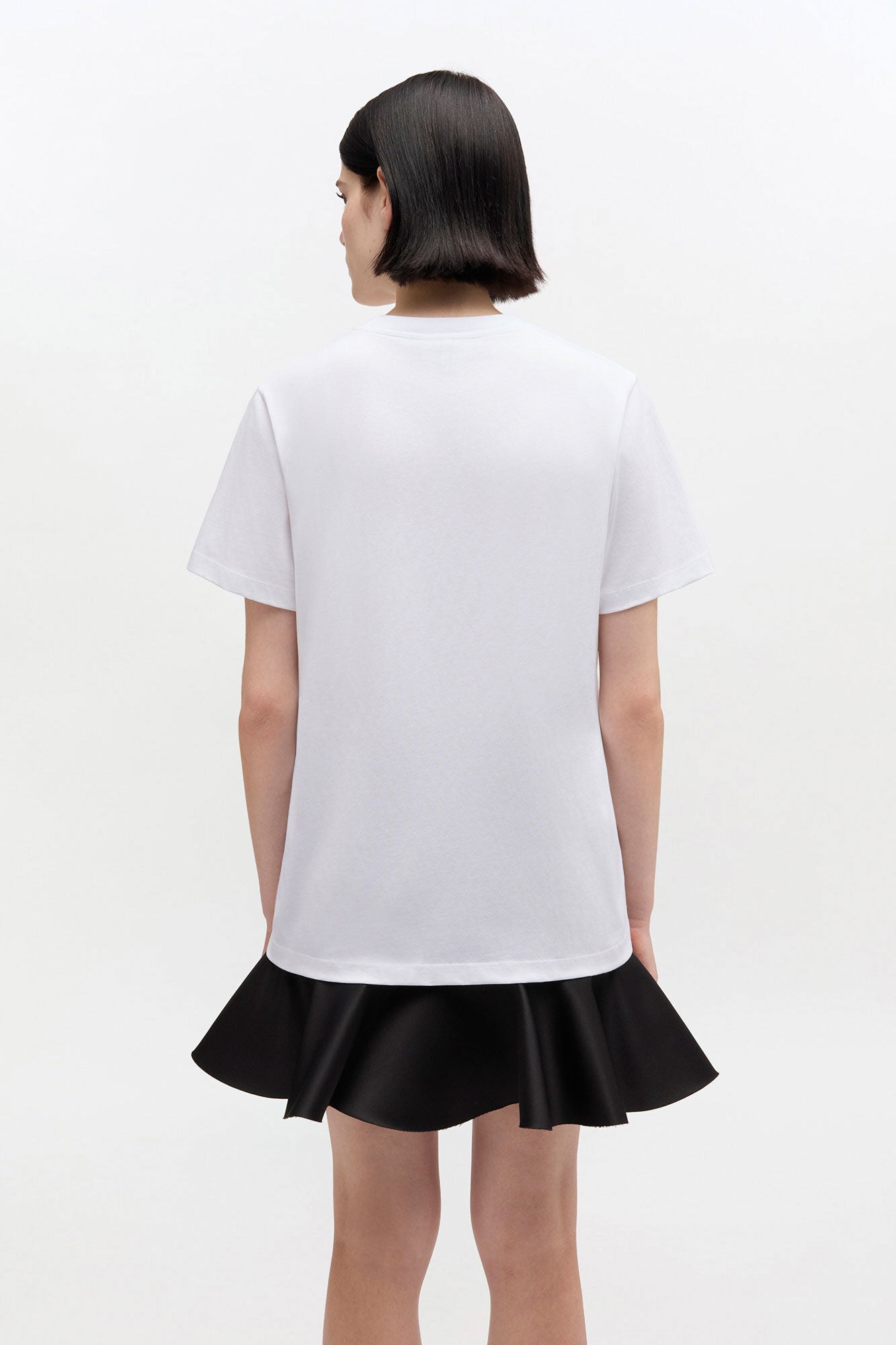 GANNI Discount White Western Boot Print T-shirt