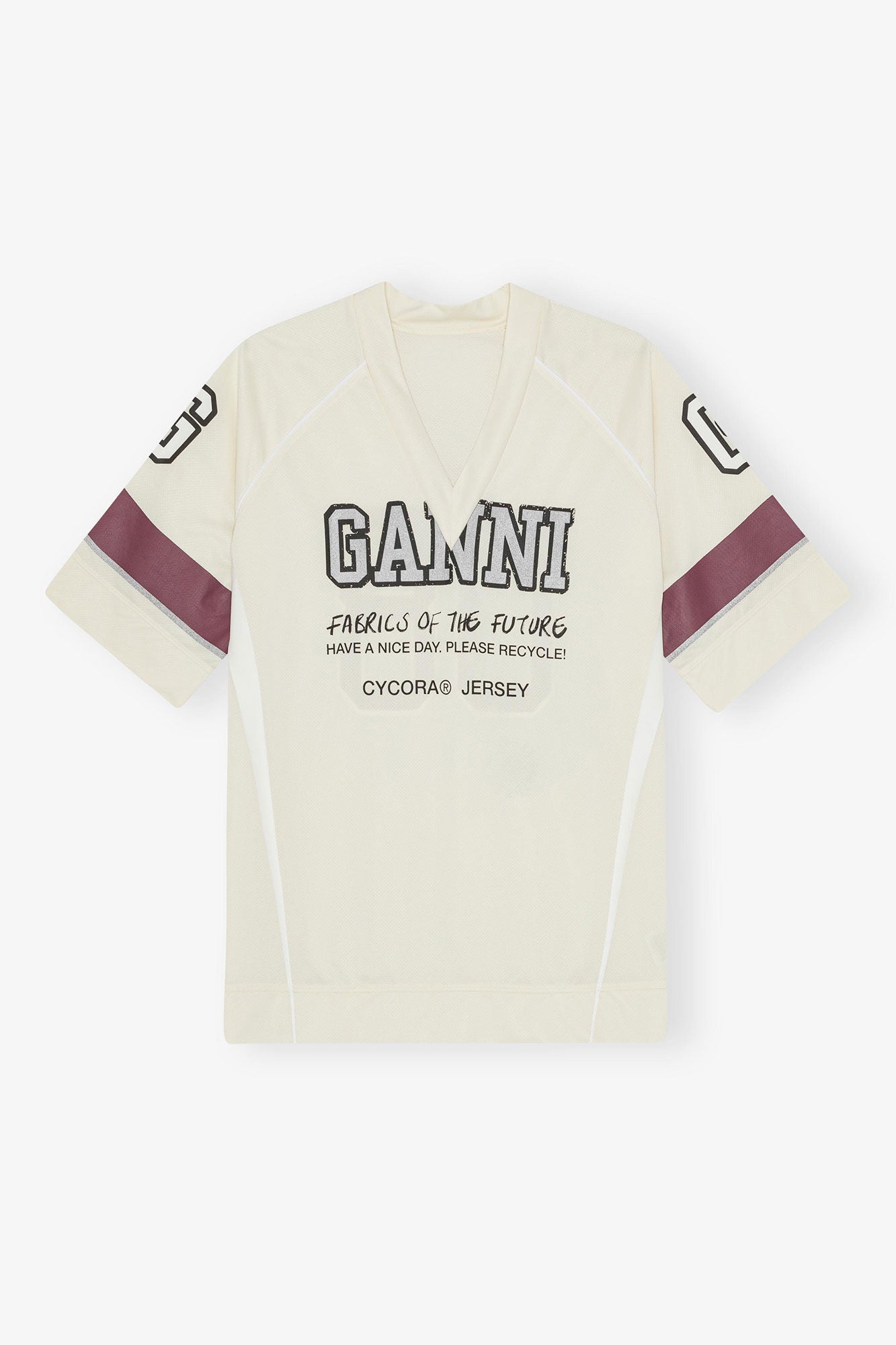GANNI For Sale Ivory GANNI League Oversized T-shirt