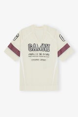 GANNI For Sale Ivory GANNI League Oversized T-shirt