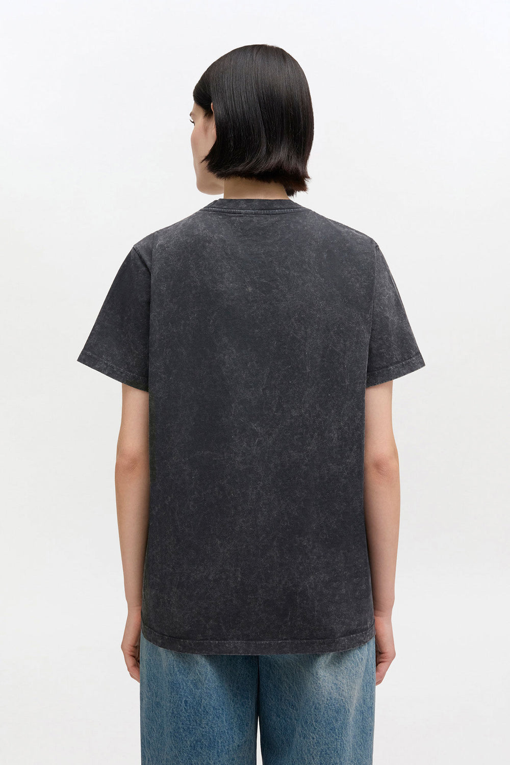 GANNI Hot Sale Vintage Wash T-shirt