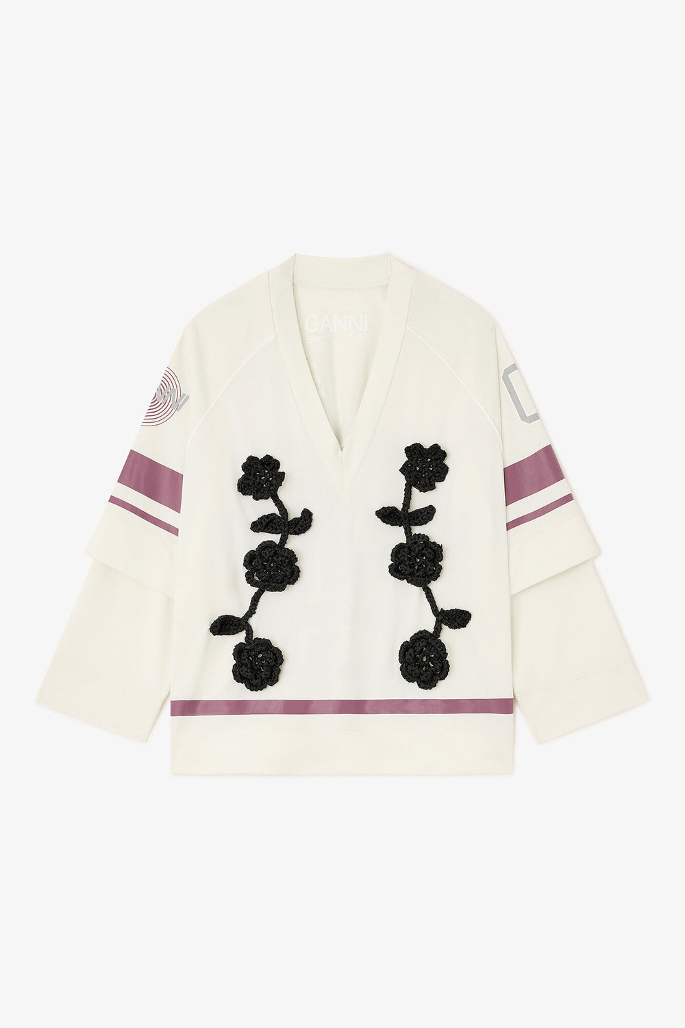 GANNI For Sale Ivory GANNI League Long-sleeve