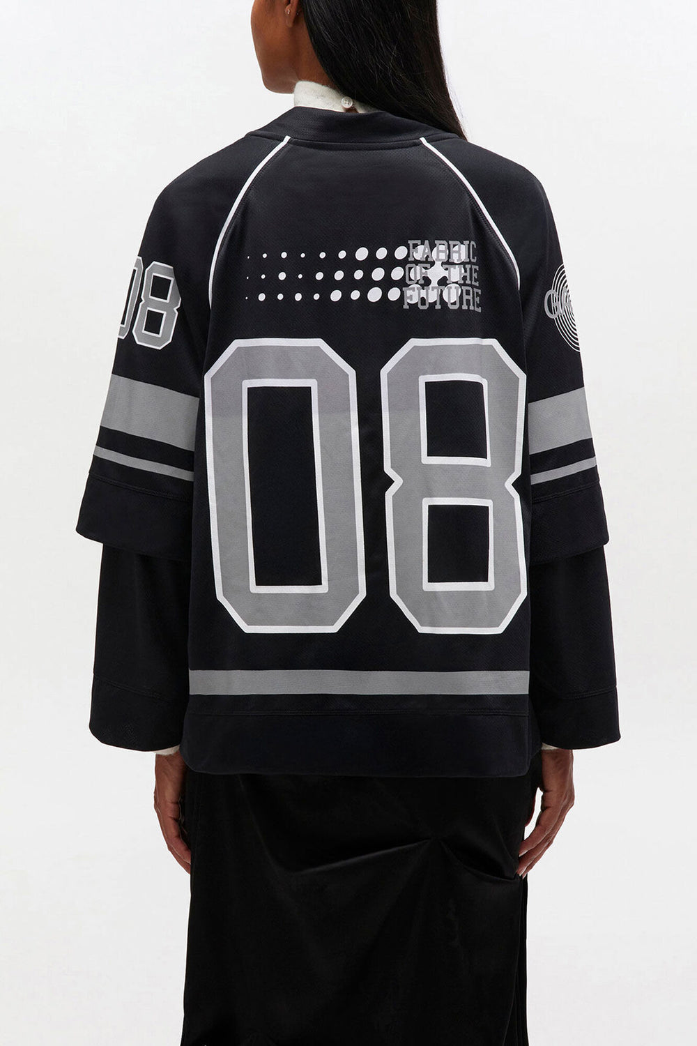 GANNI us Black League Long-sleeve