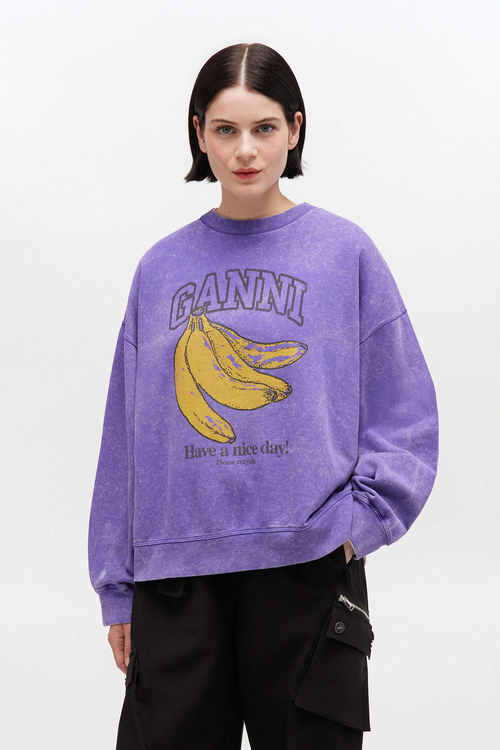 GANNI New Vintage Wash Sweatshirt