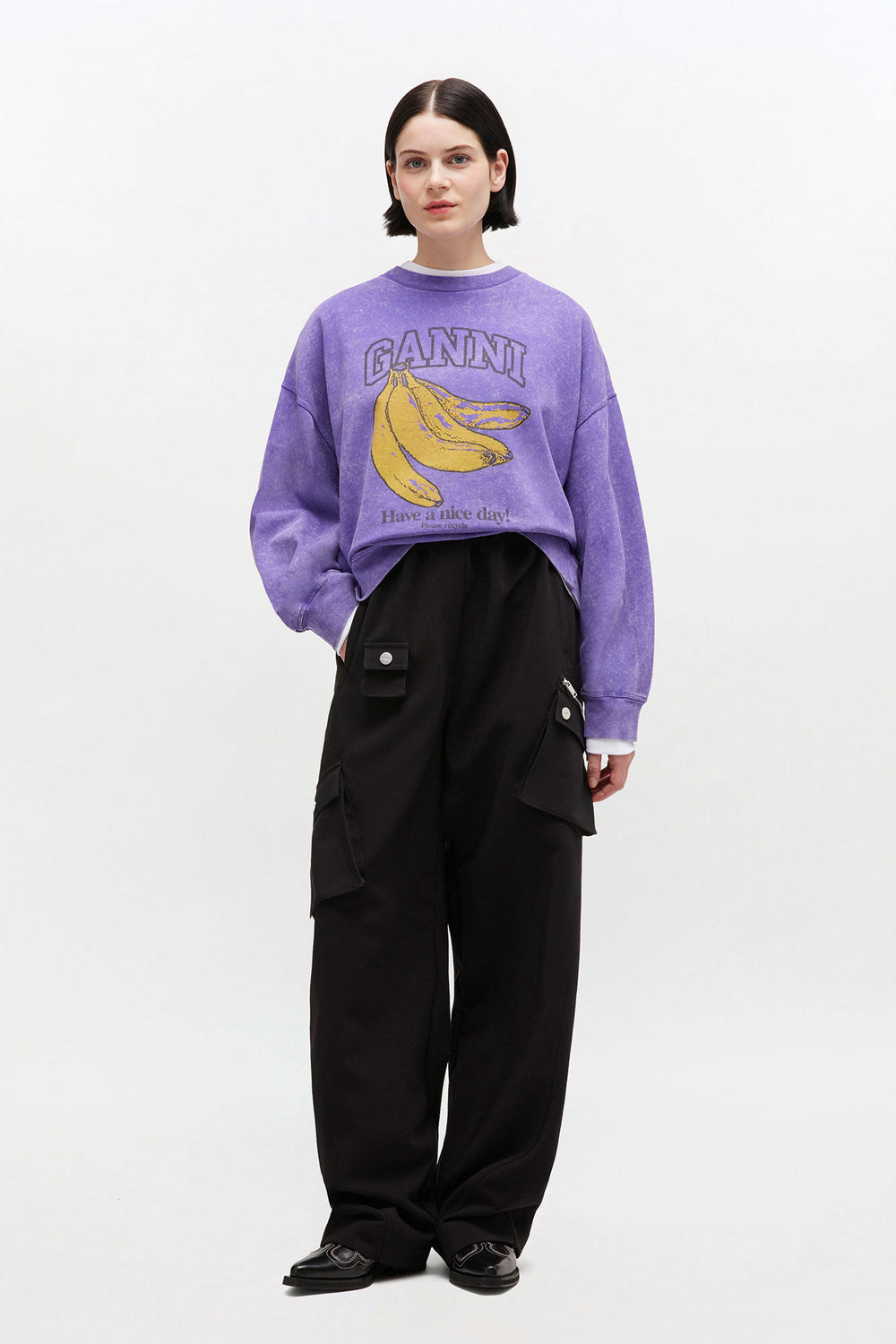 GANNI New Vintage Wash Sweatshirt