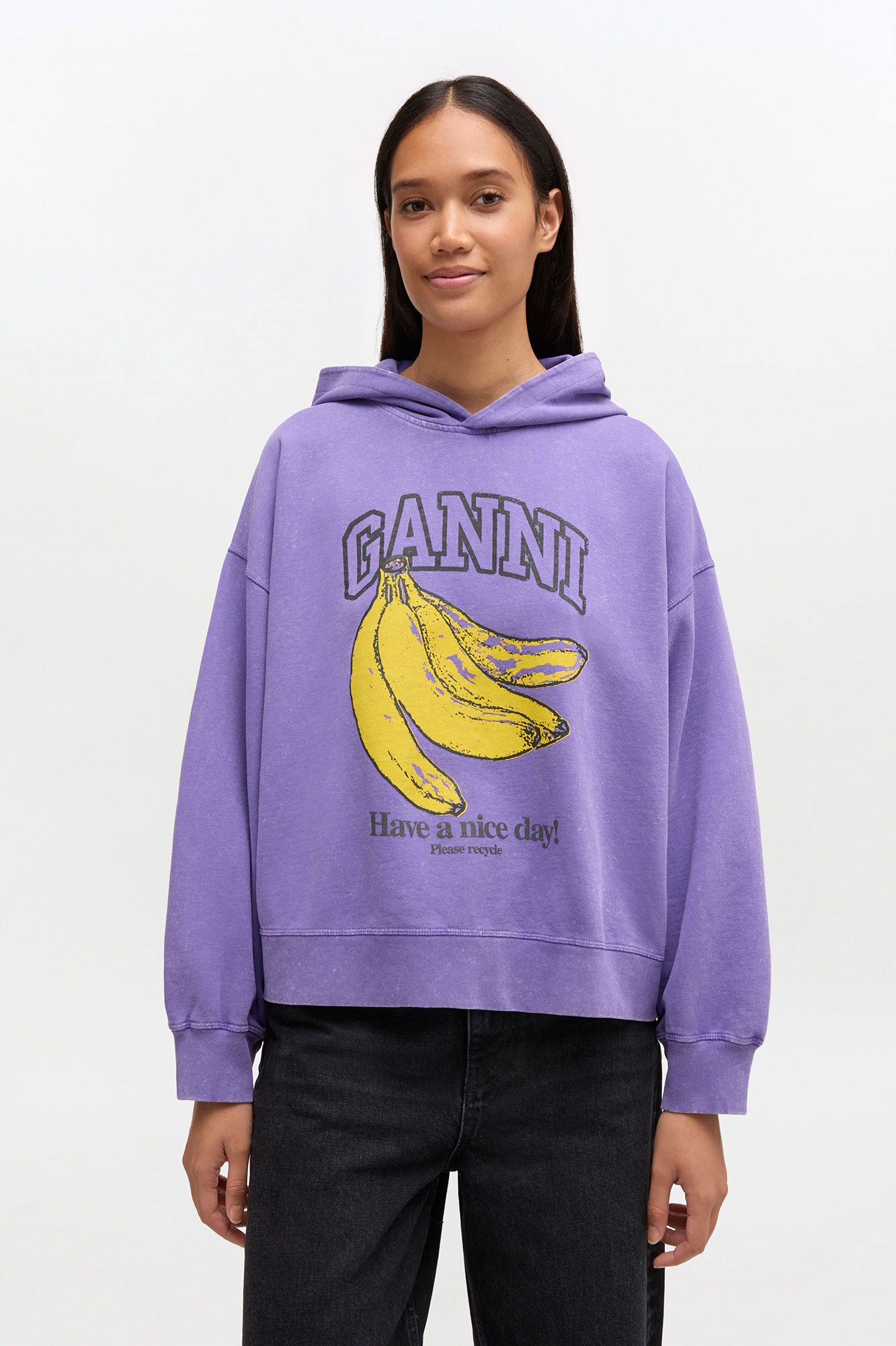 GANNI On Sale Vintage Wash Hoodie
