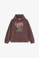 GANNI us Vintage Wash Hoodie