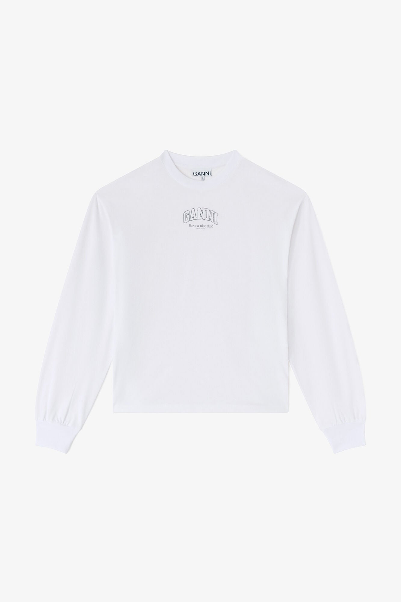 GANNI Sale Essential Basic Long-sleeve