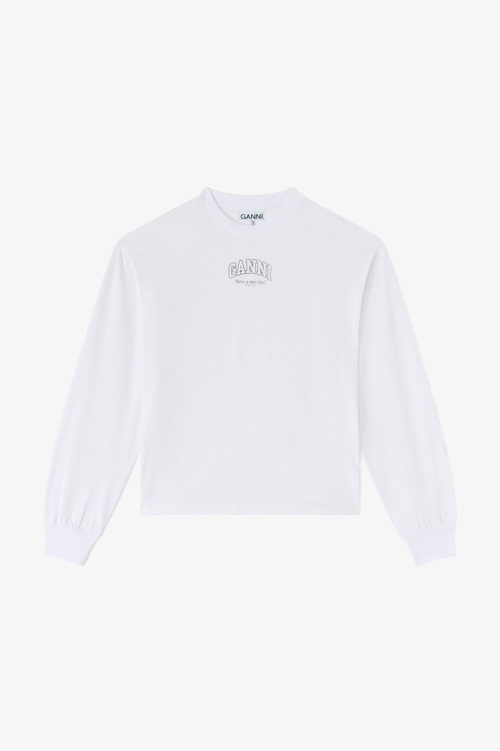 GANNI Sale Essential Basic Long-sleeve