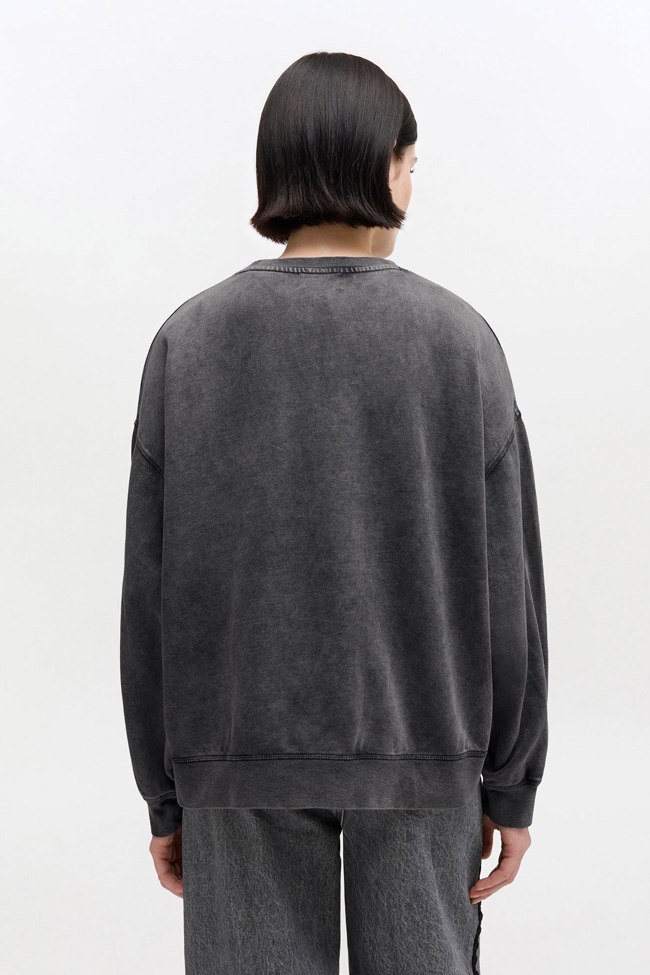 GANNI Discount Vintage Wash Sweatshirt