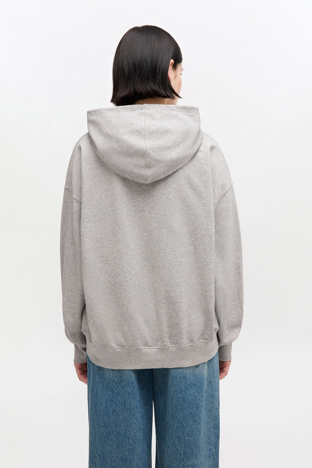 GANNI Online Grey Bear Comic Hoodie