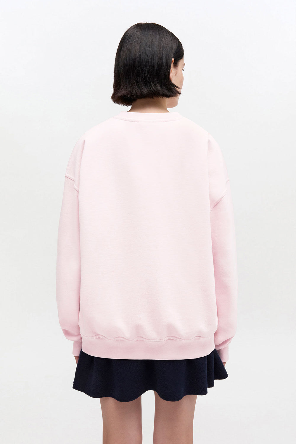 GANNI Online Pink Poodle Sweatshirt