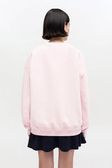 GANNI Online Pink Poodle Sweatshirt