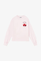 GANNI Outlet Long-sleeve Fruit T-shirt