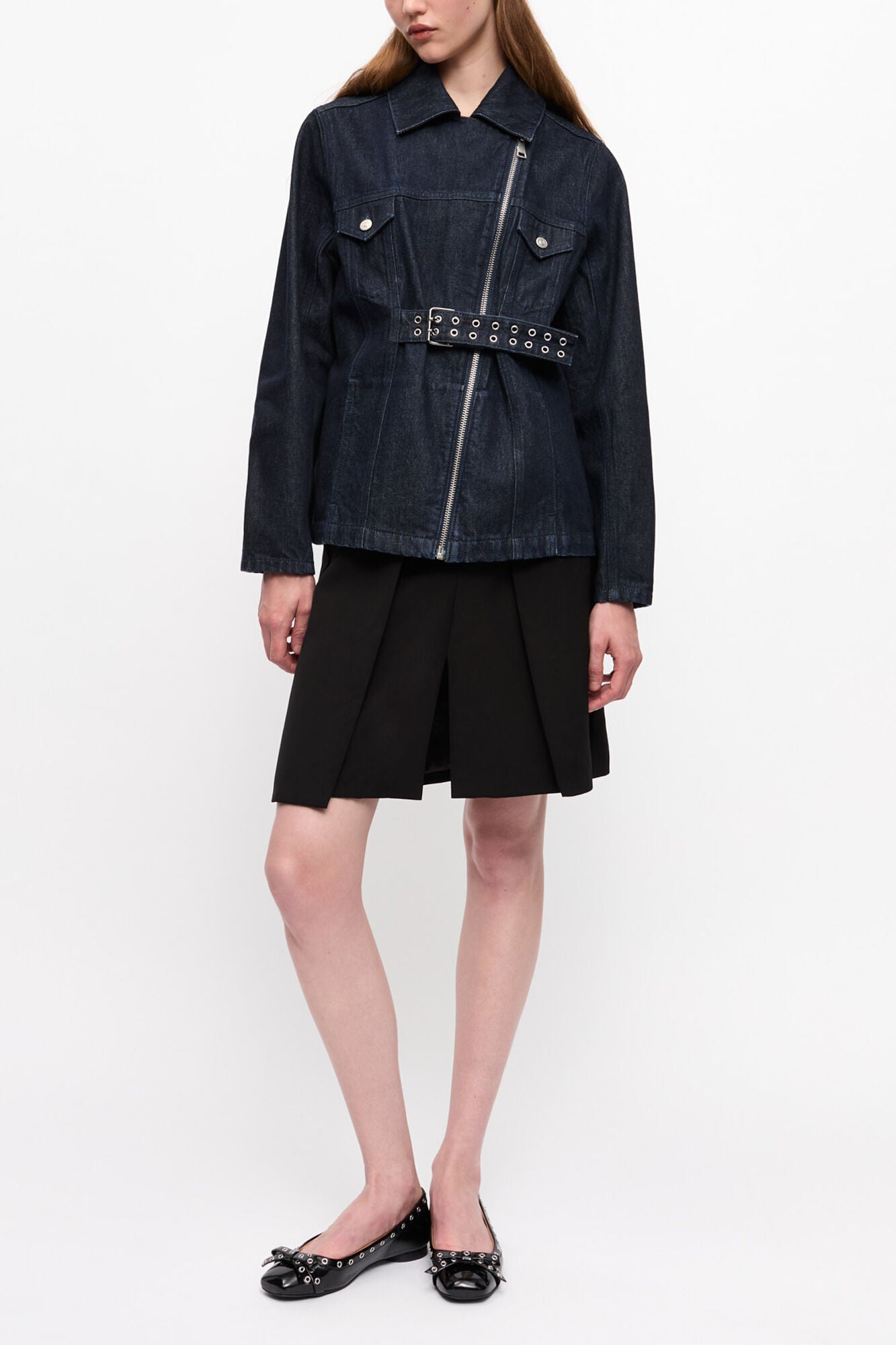 GANNI Sale Blue Rinse Denim Jacket