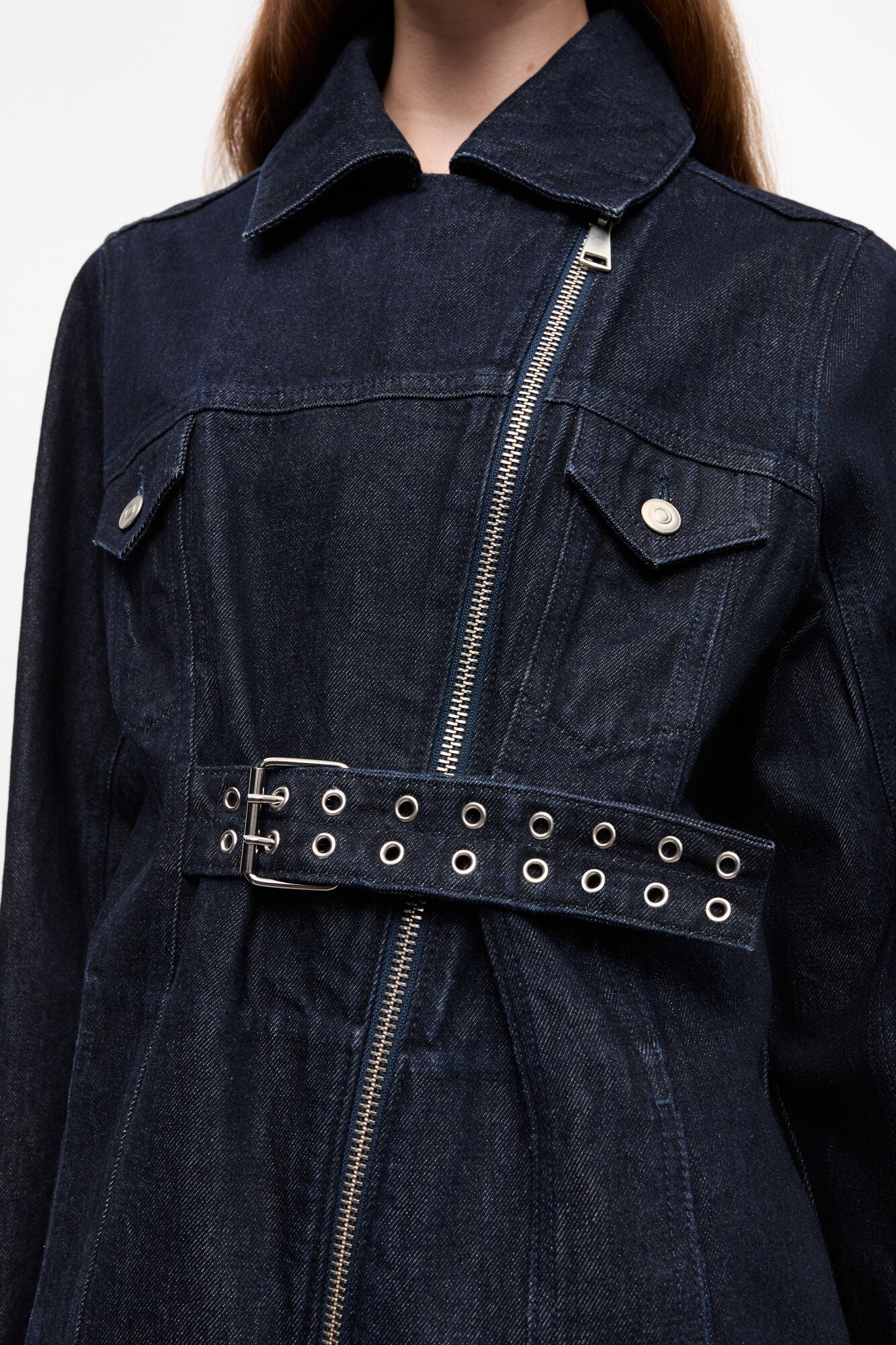 GANNI Sale Blue Rinse Denim Jacket