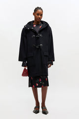 GANNI Online Wool Duffle Coat