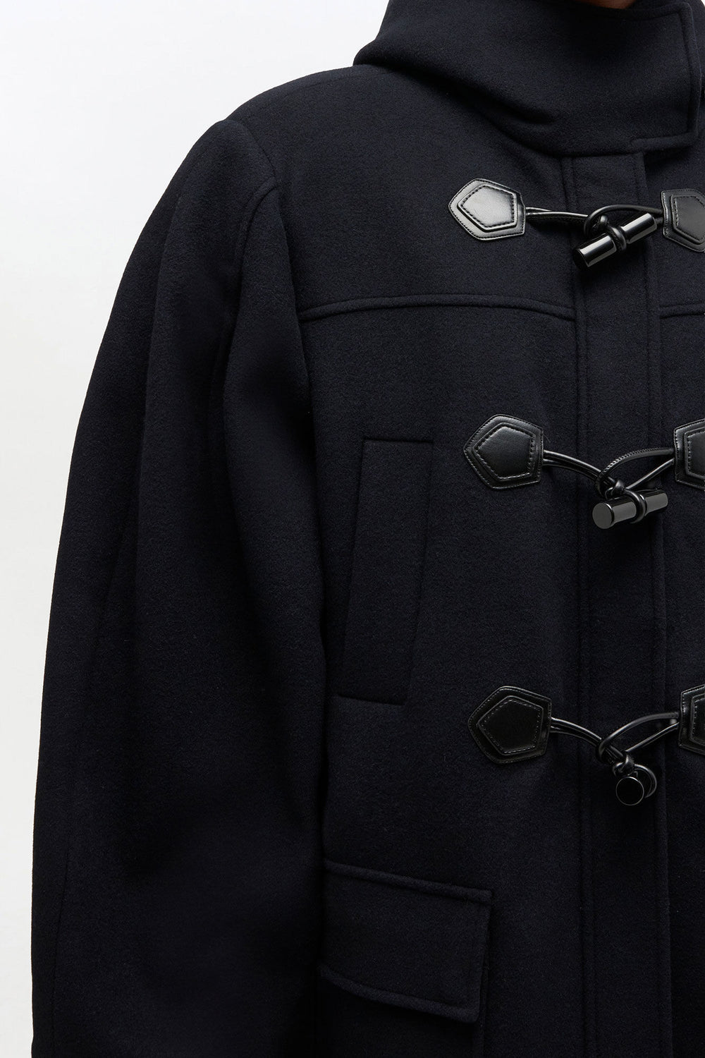 GANNI Online Wool Duffle Coat