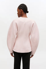 GANNI Discount Pink Wool Blazer