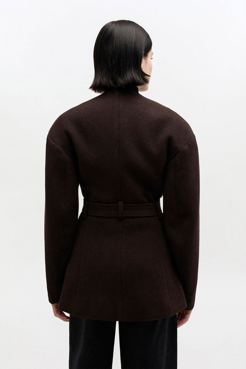 GANNI On Sale Brown Wool Jacket