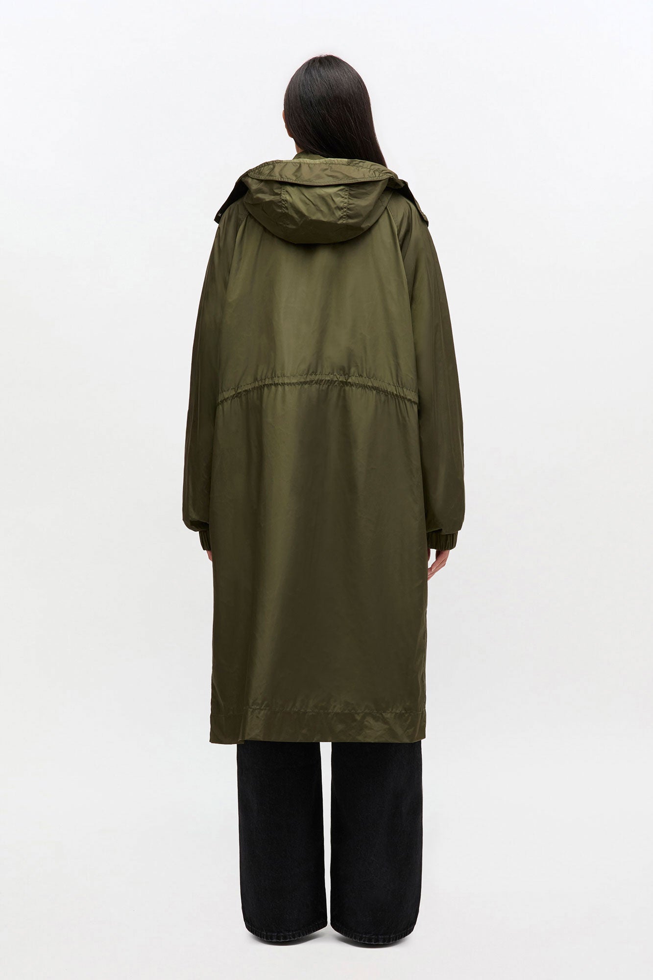 GANNI New Nylon Parka Coat