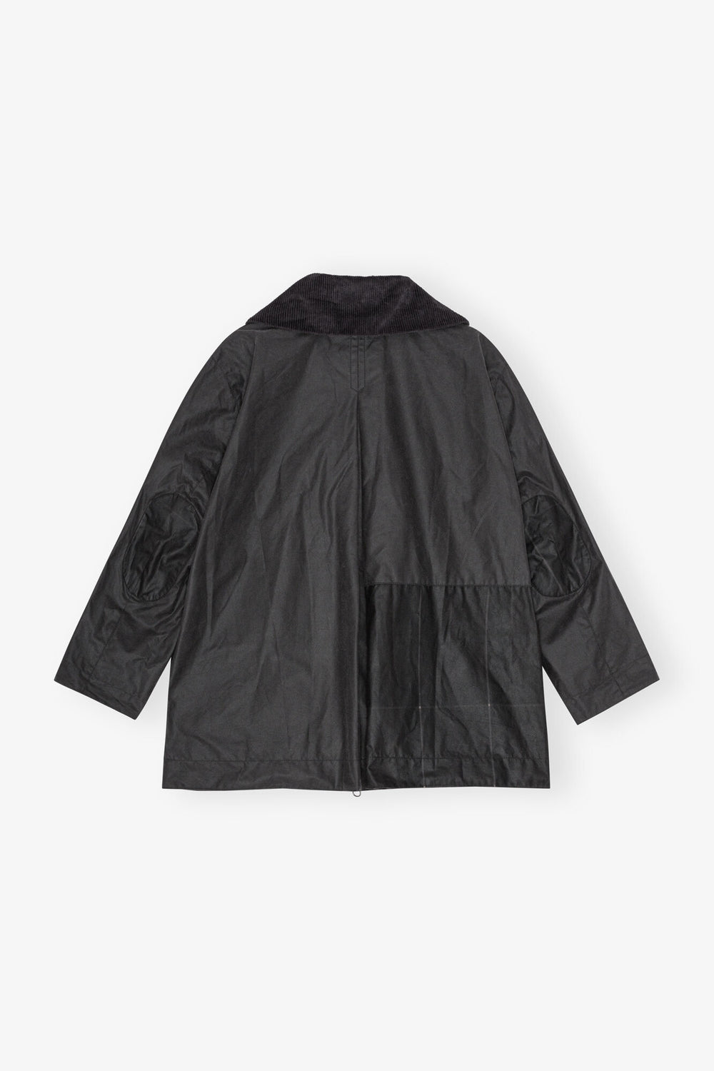 GANNI us GANNI x Barbour Waxed Duffle Coat