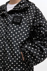 GANNI Discount Printed Nylon Jacket