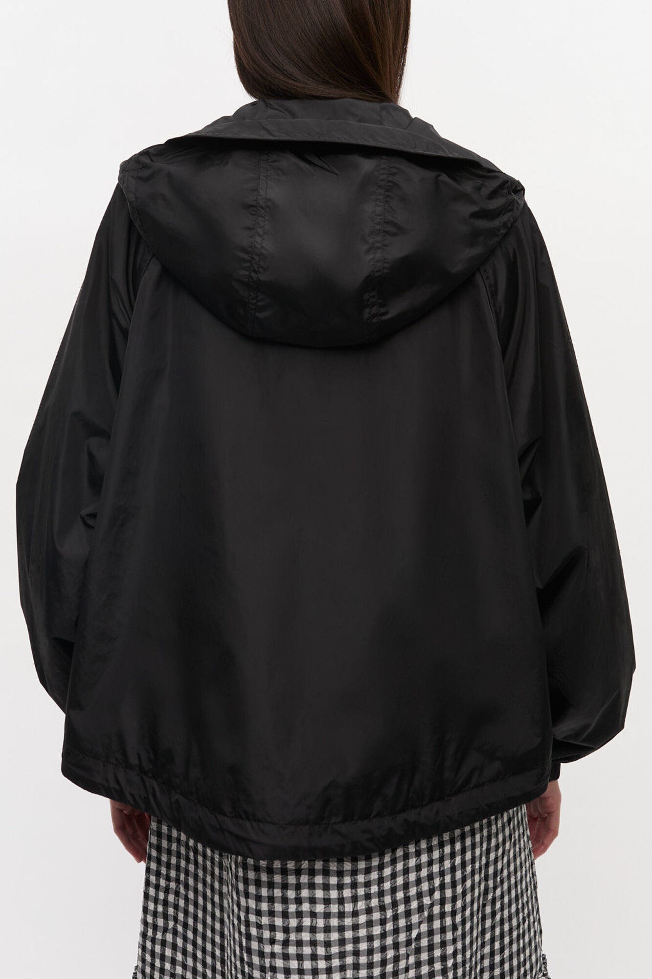 GANNI us Black Nylon Jacket