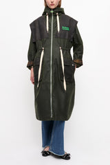 GANNI On Sale GANNI x Barbour Waxed Parka Jacket
