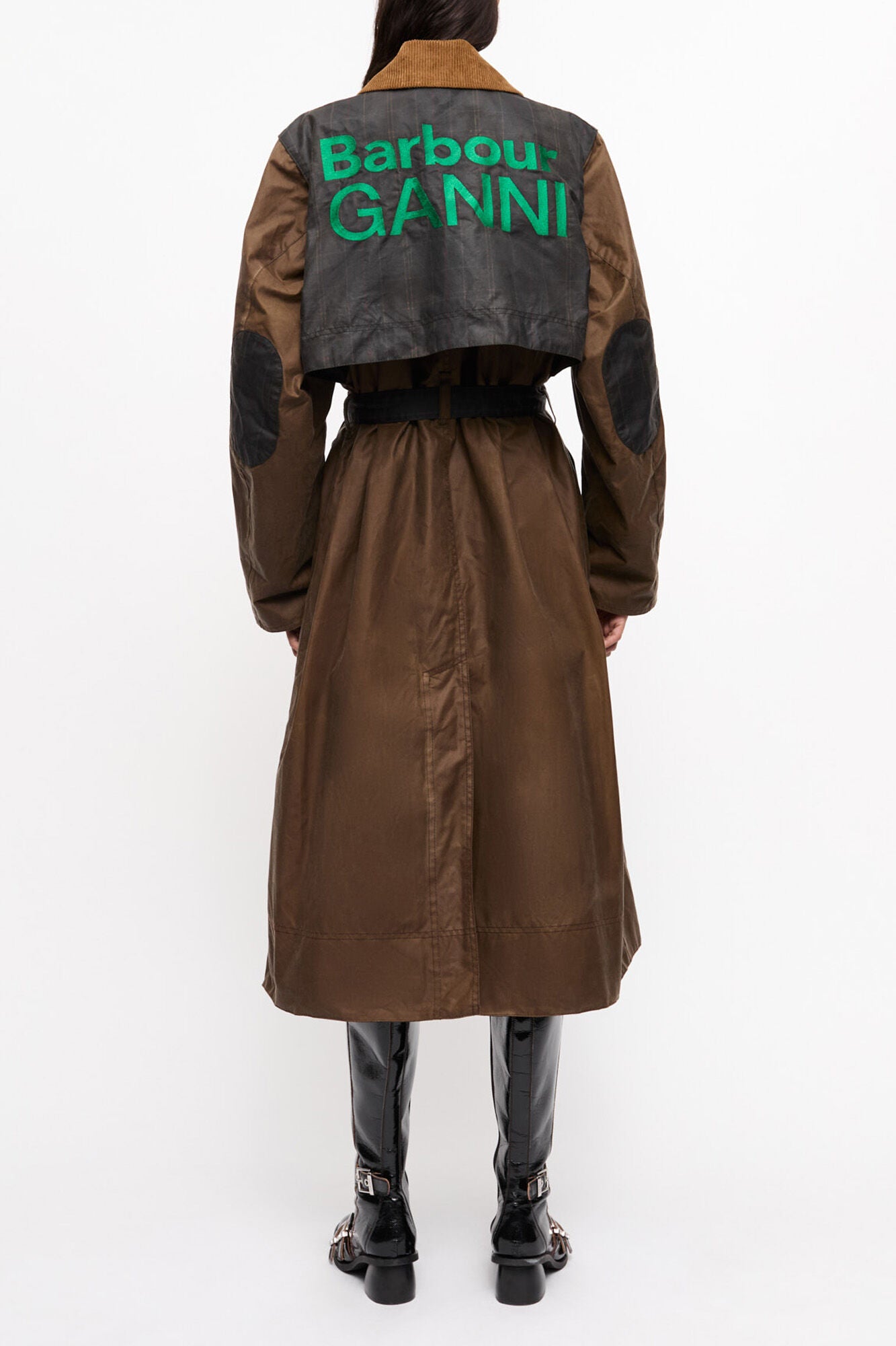GANNI For Sale GANNI x Barbour Waxed Trench Coat