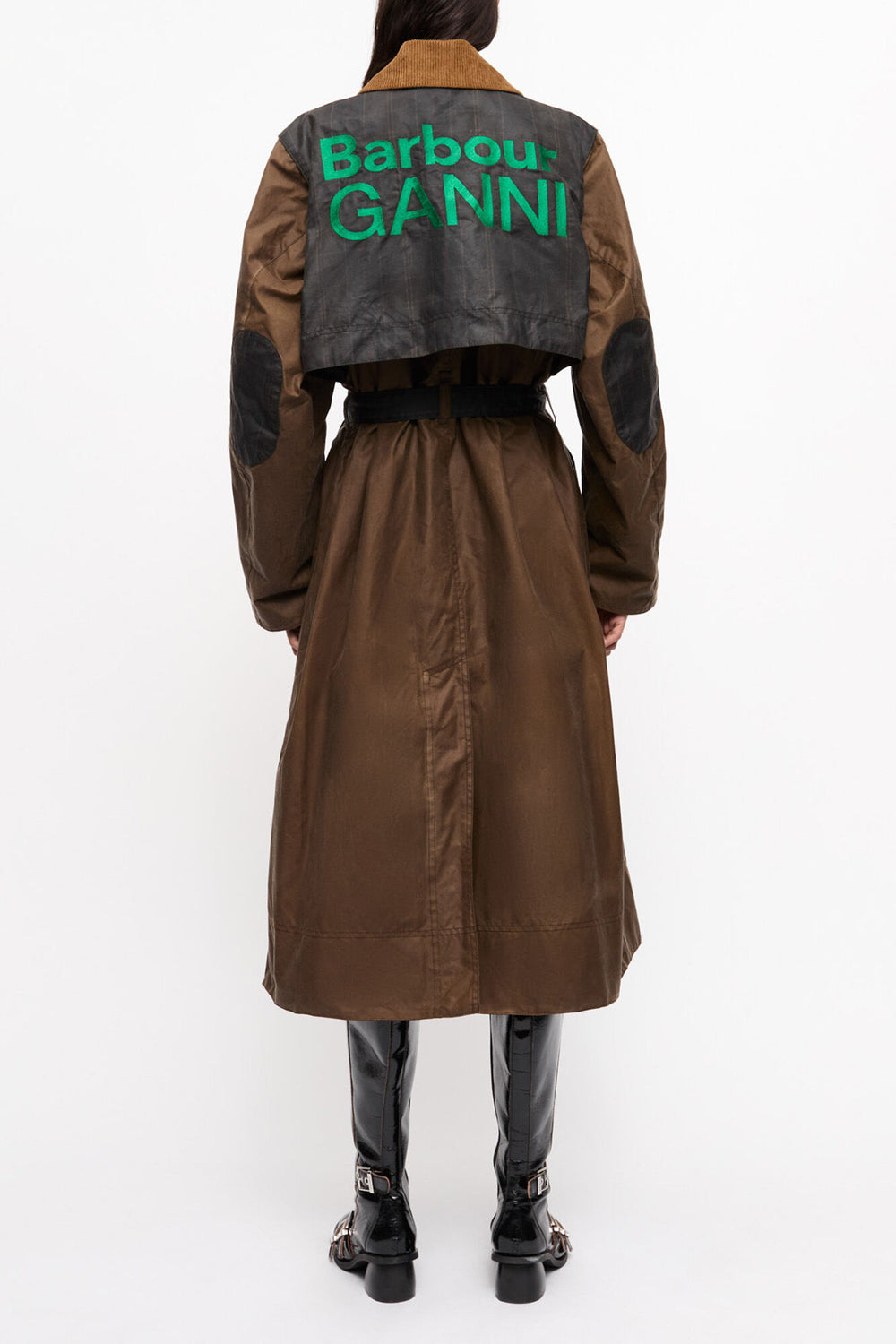 GANNI For Sale GANNI x Barbour Waxed Trench Coat