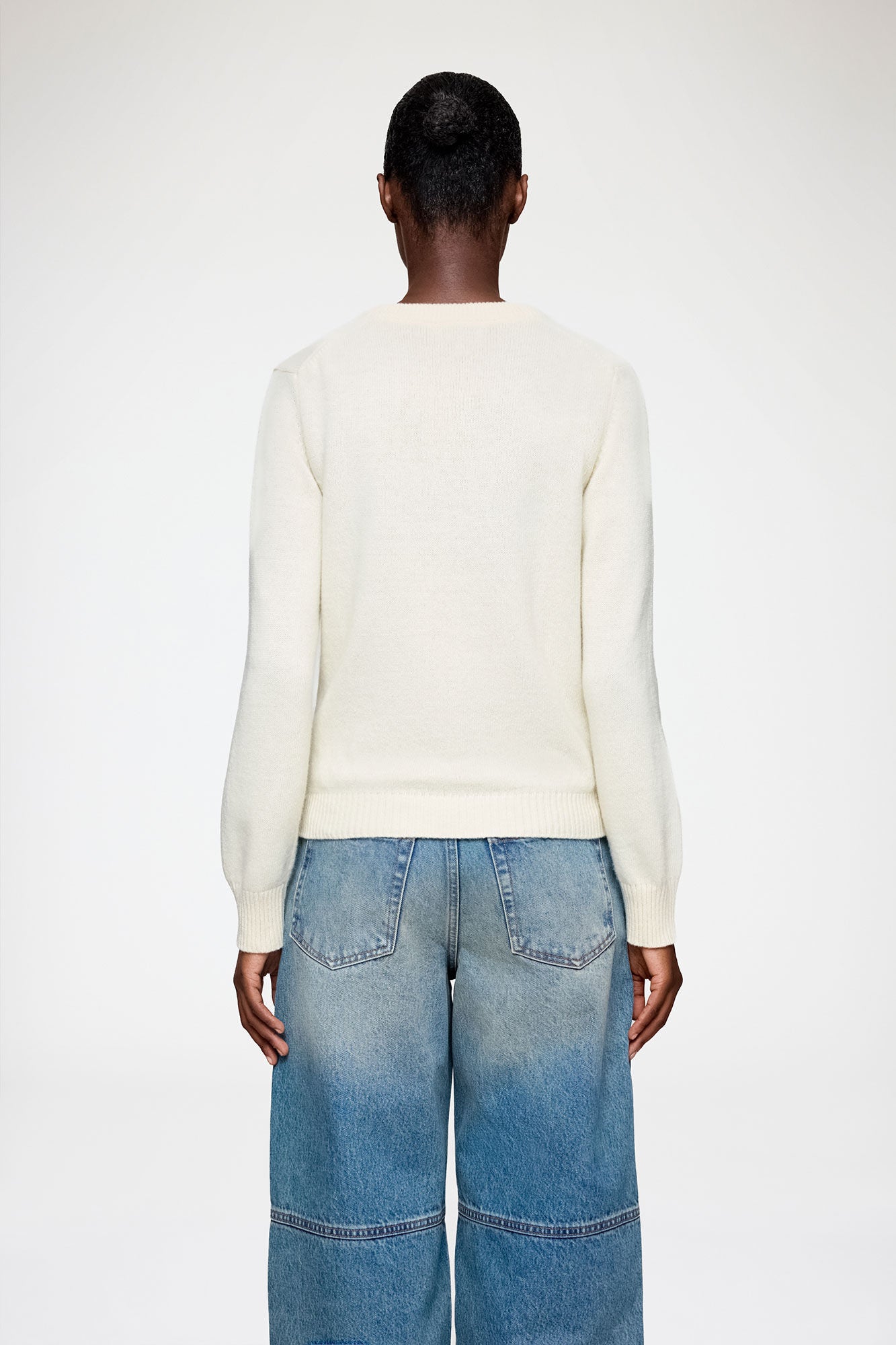 GANNI On Sale Sweater in Graphic Wool