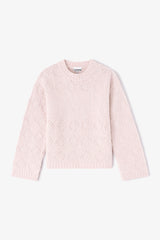 GANNI Outlet Cotton Wool Bubble Sweater