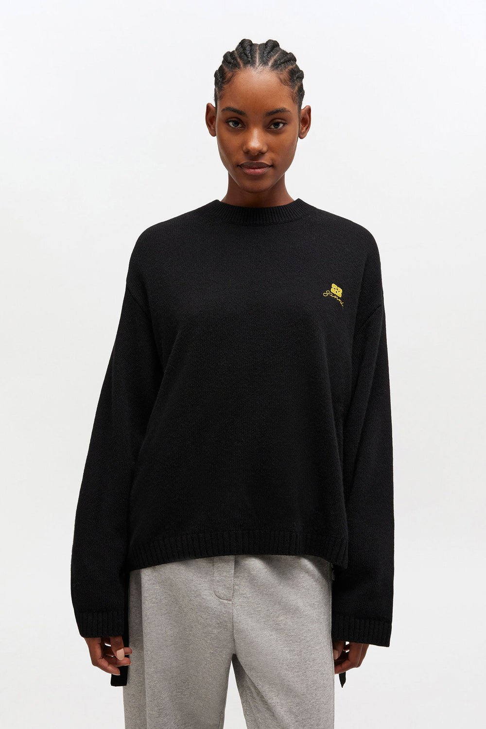 GANNI Hot Sale Wool Mix Sweater