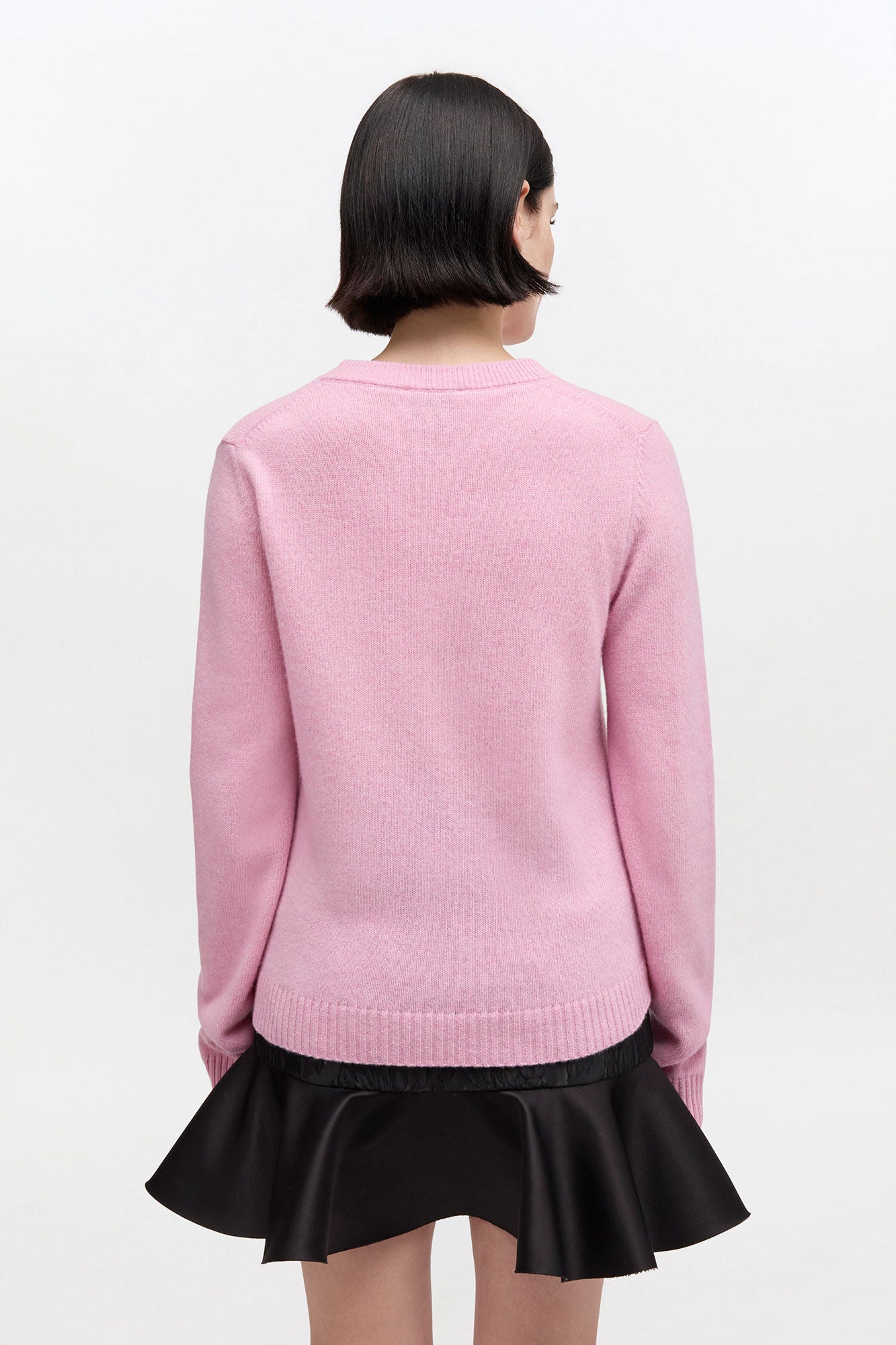 GANNI Online Graphic Wool Sweater