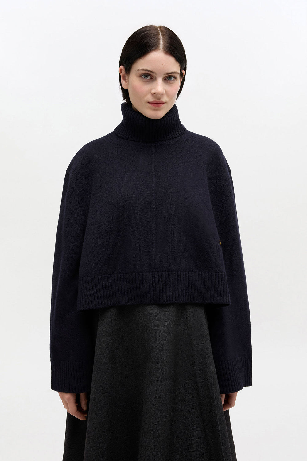GANNI Sale Wool Turtleneck Sweater