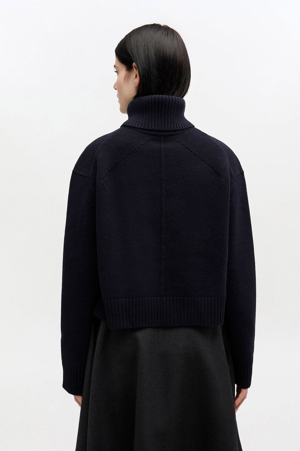 GANNI Sale Wool Turtleneck Sweater
