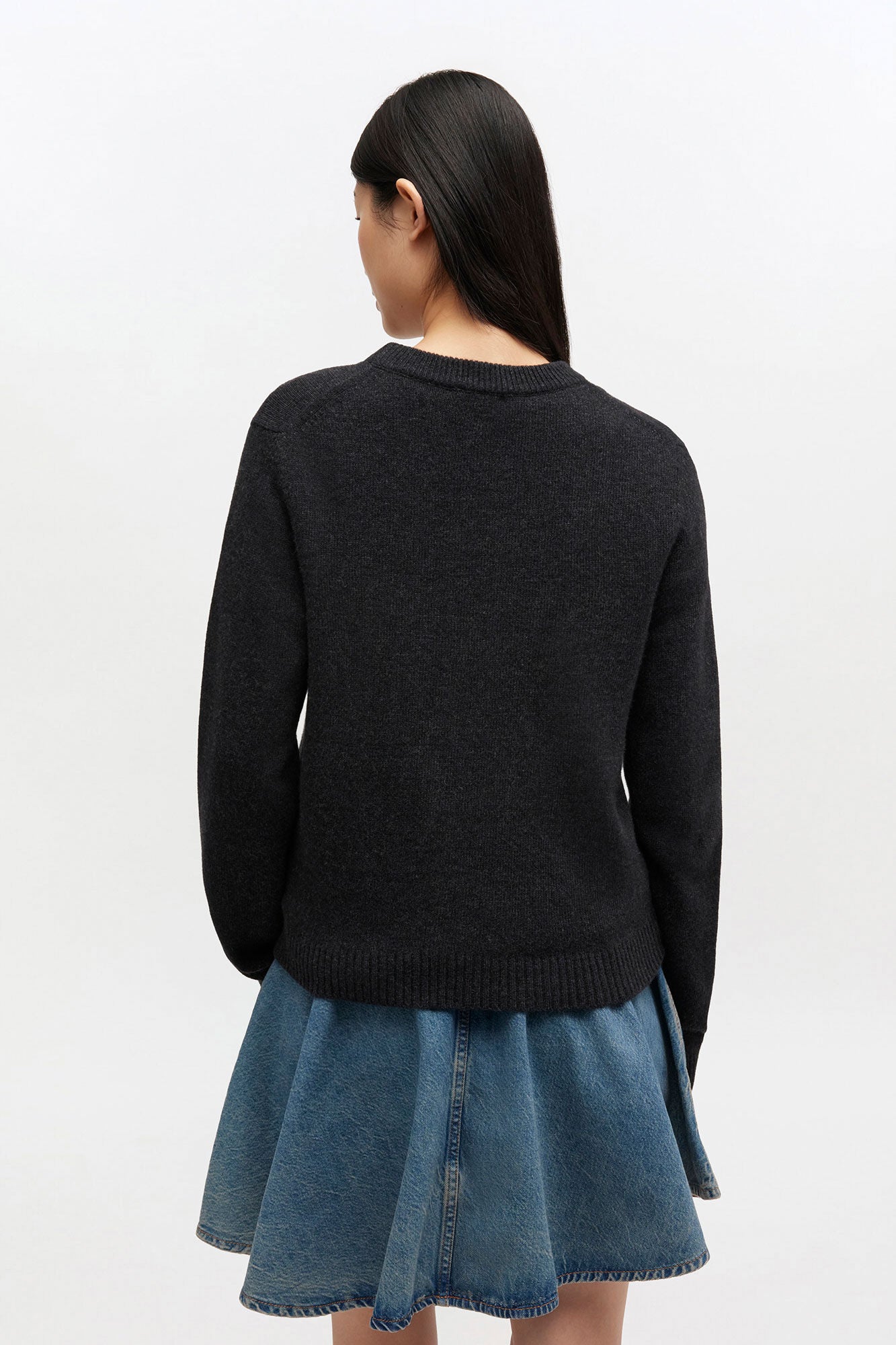 GANNI Discount Graphic Wool Sweater