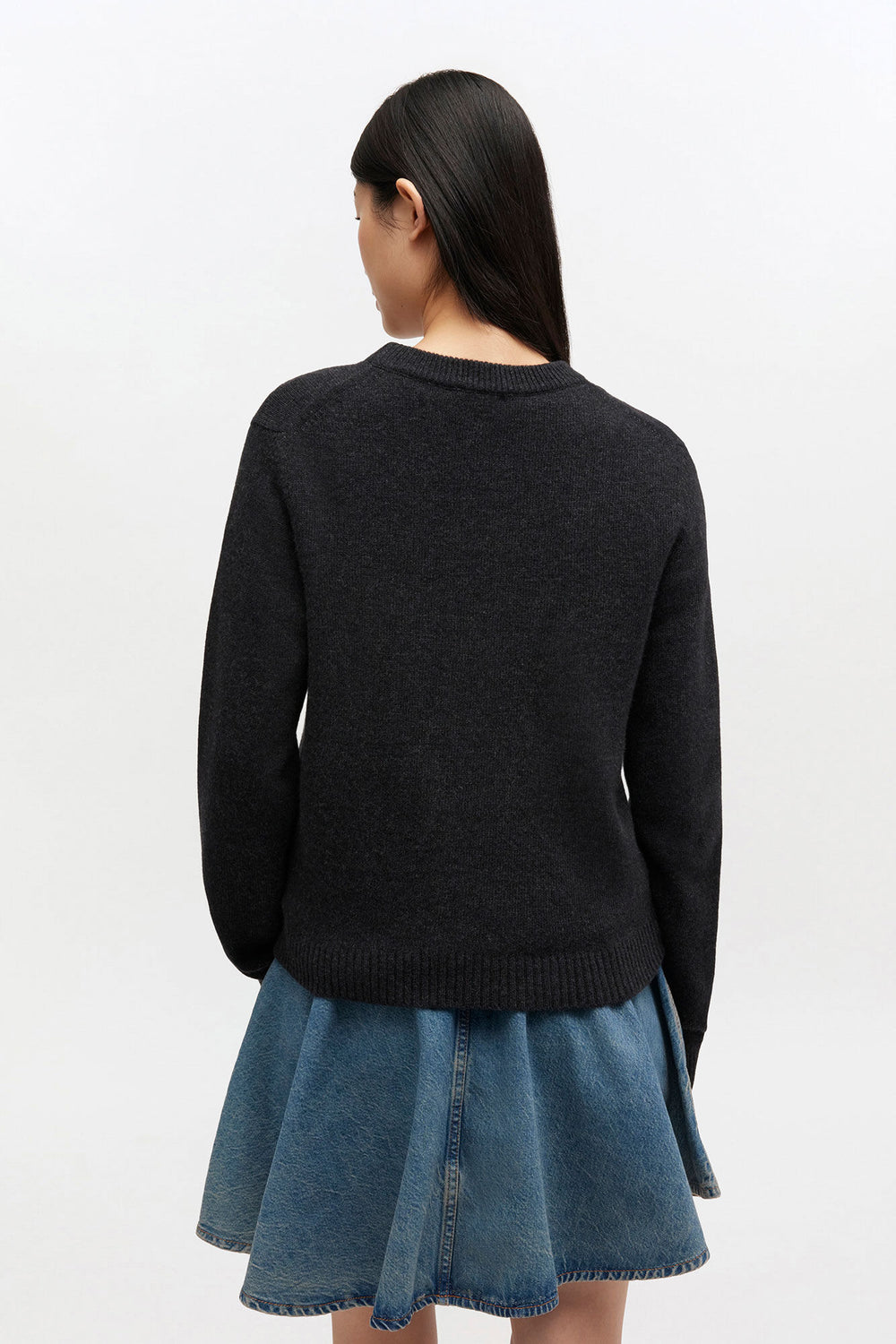 GANNI Discount Graphic Wool Sweater
