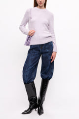 GANNI Hot Sale Lavender Sweater