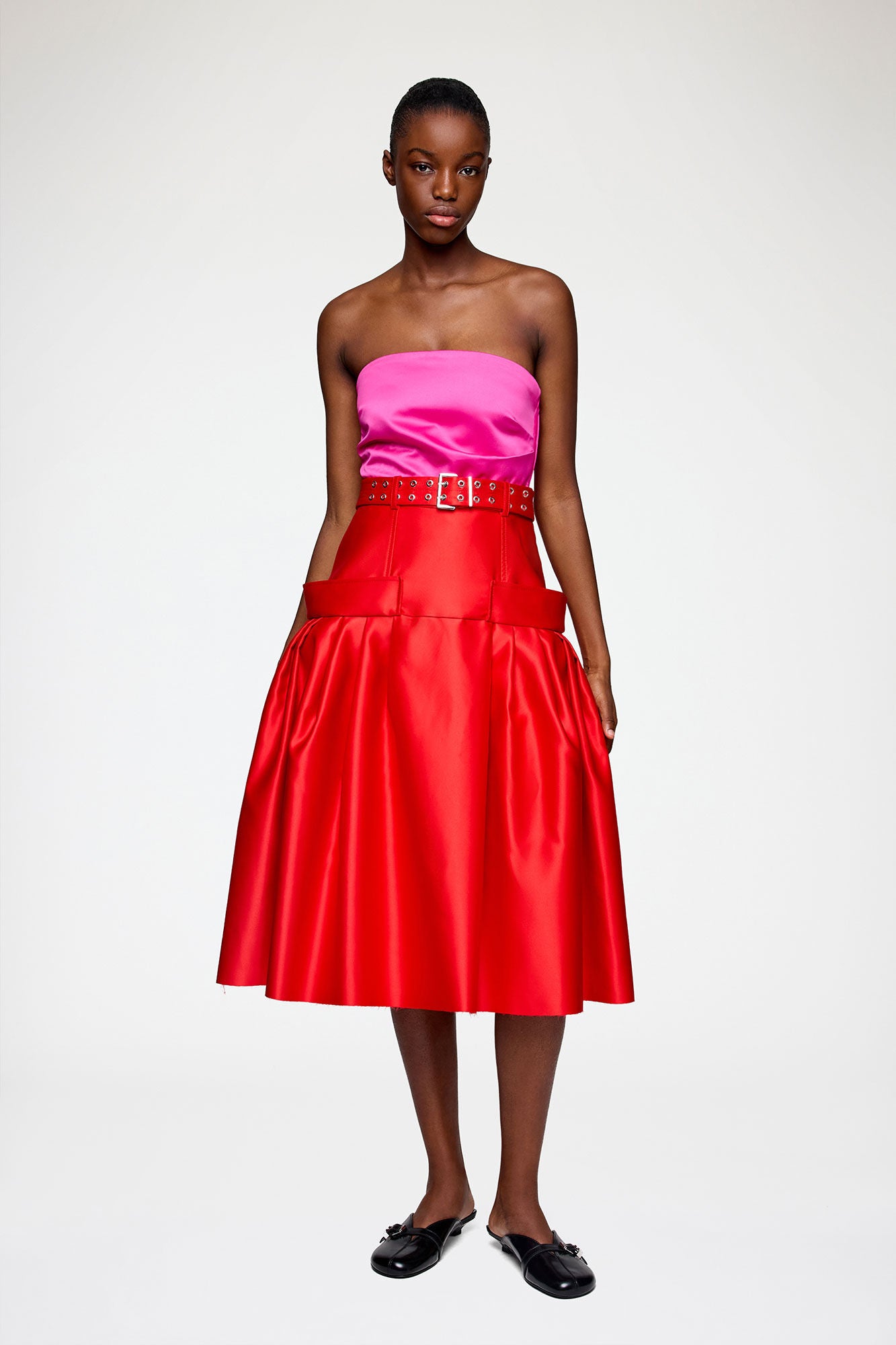 GANNI For Sale Skirt in Duchesse Satin