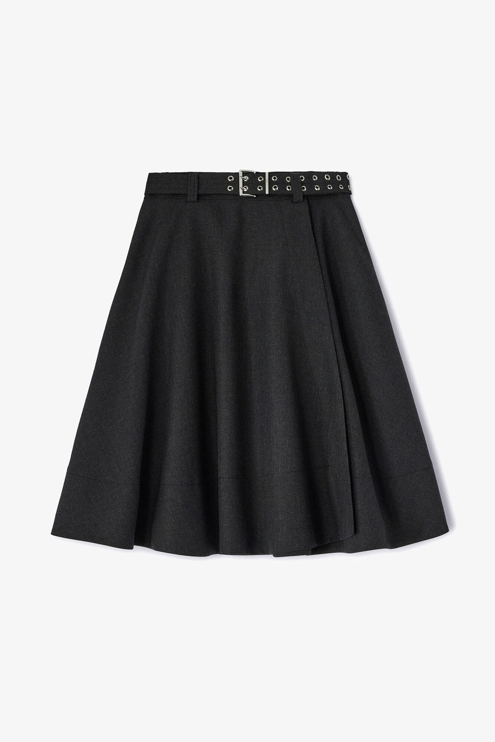 GANNI Hot Sale Wool Suiting Wrap Skirt