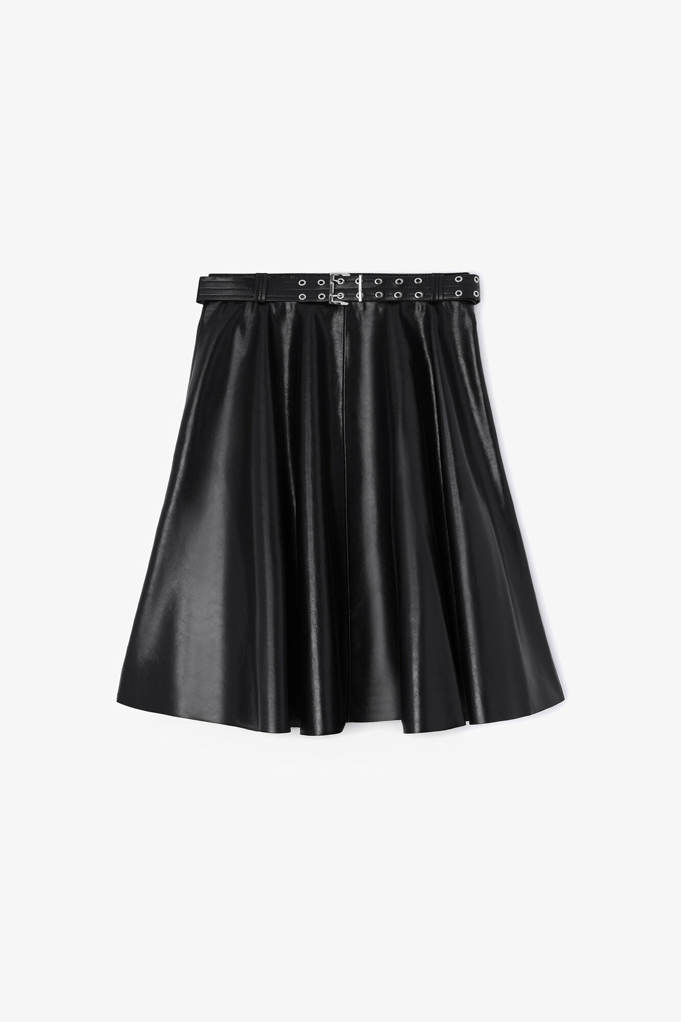 GANNI Online Recycled Leather Skirt