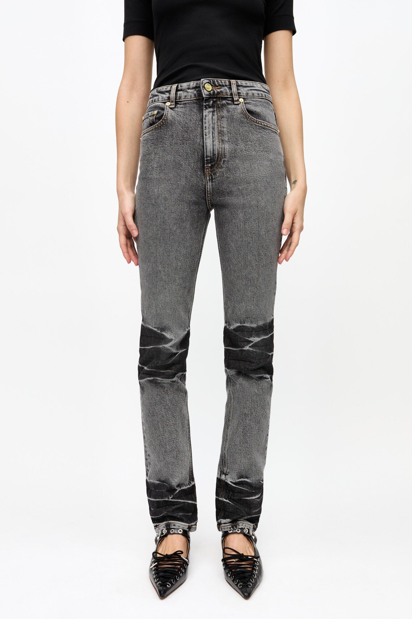 GANNI For Sale Black Washed Carri Jeans