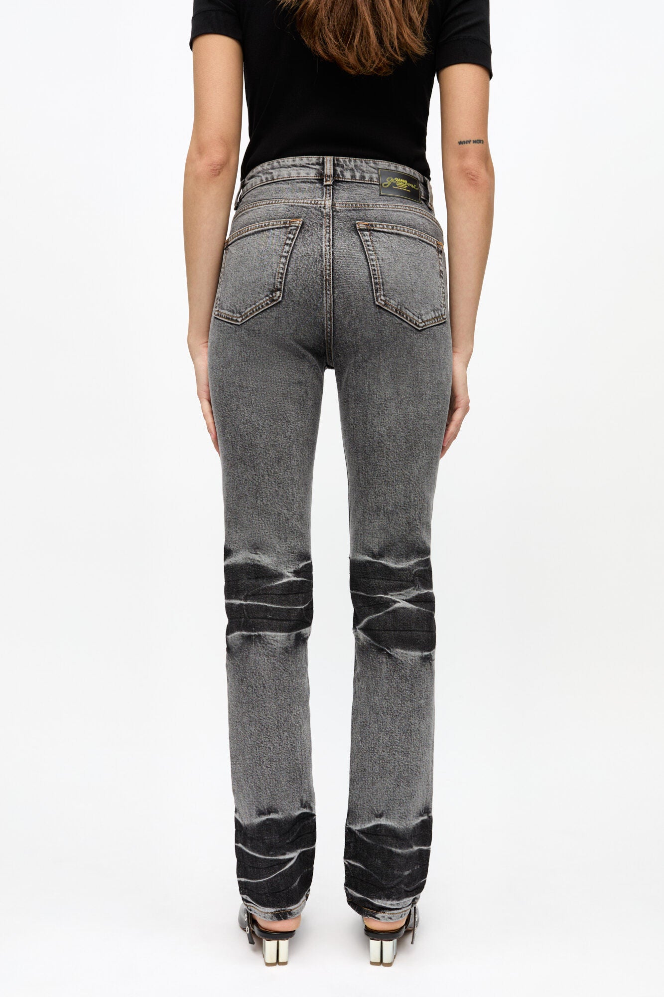GANNI For Sale Black Washed Carri Jeans