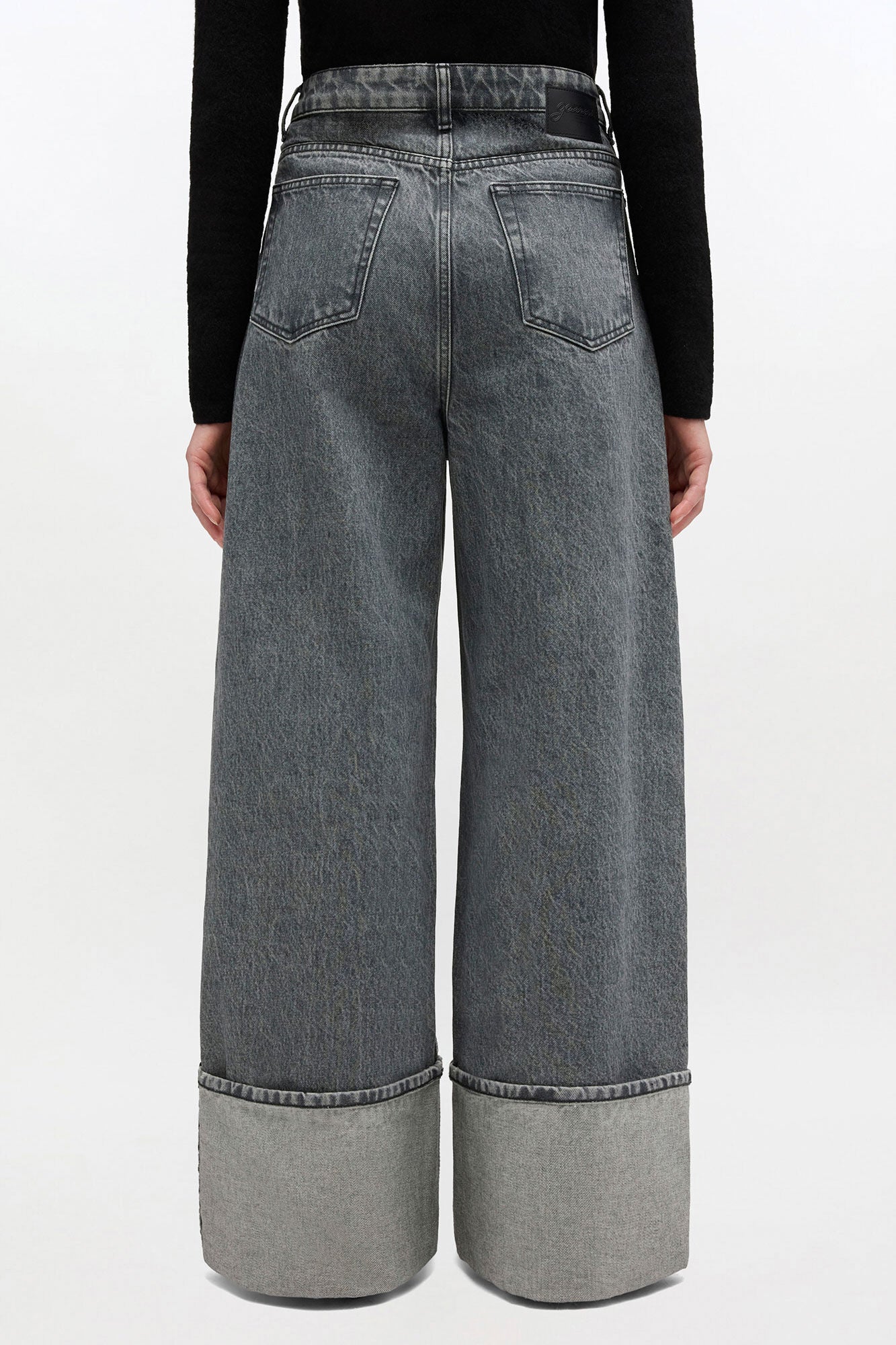 GANNI Hot Sale Baggy Jeans with Double Fly