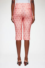 GANNI Online Capri Pants in Shibori Organza