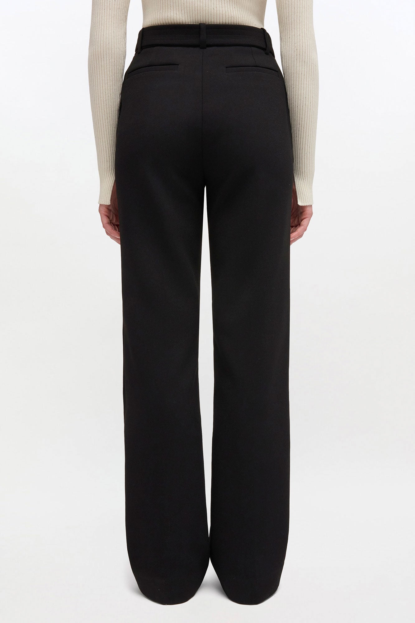 GANNI us Black Belted Pants
