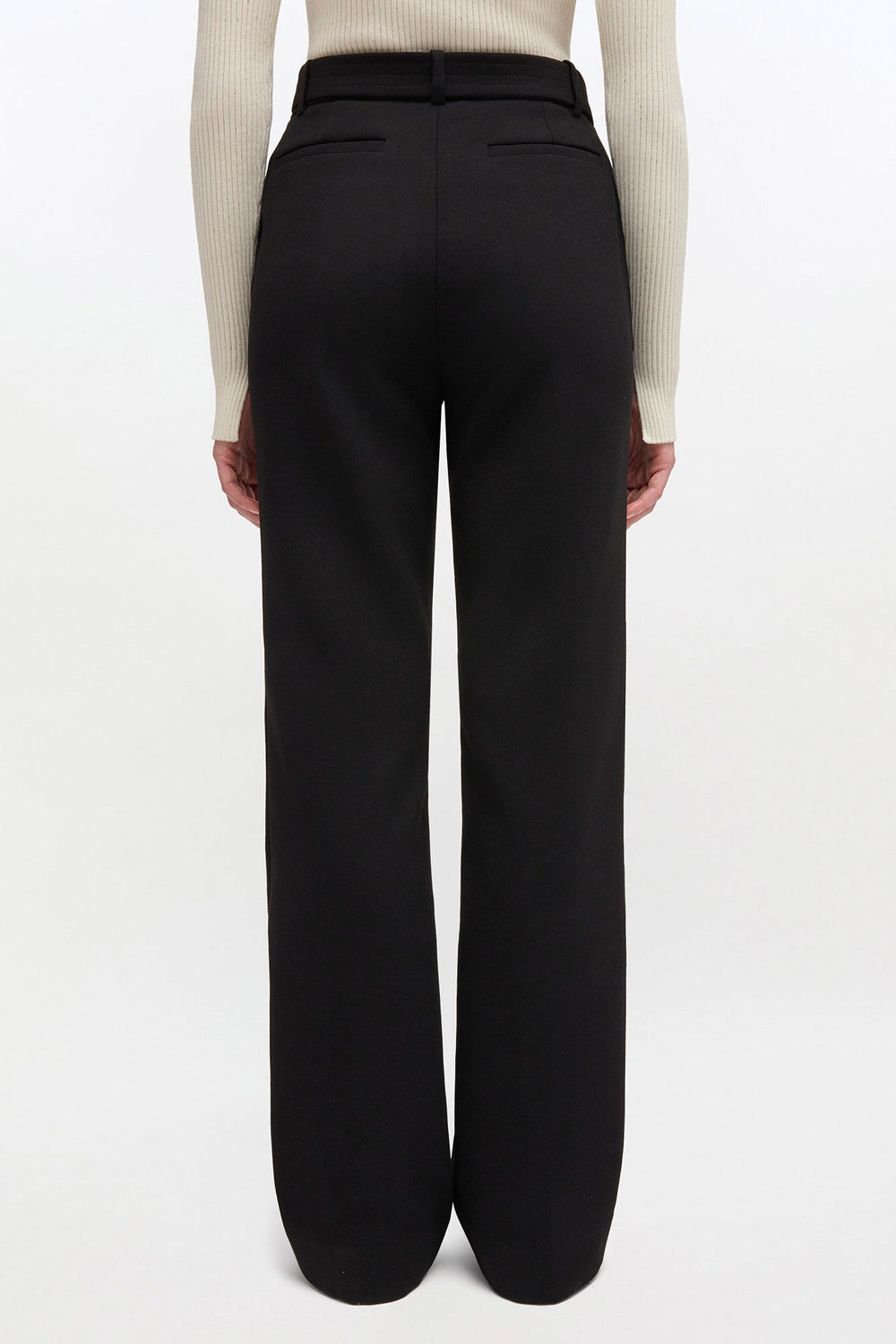 GANNI us Black Belted Pants