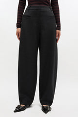 GANNI Online Grey Wool Suiting Pants